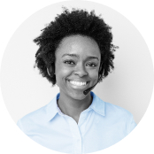 woman smiling
